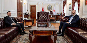 Dışişleri Bakanı Fidan’dan Adalet Bakanı Gürlek’e Ziyaret