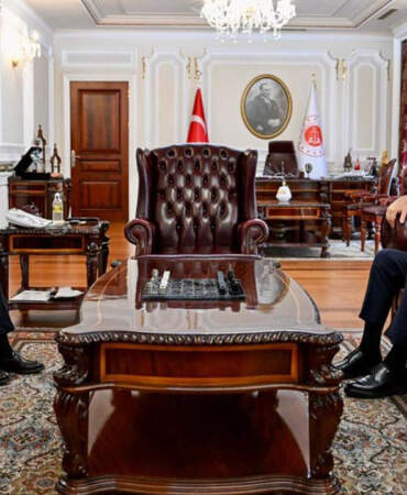 Dışişleri Bakanı Fidan’dan Adalet Bakanı Gürlek’e Ziyaret