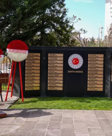 Dışişleri şehitleri için Ankara’da anma töreni düzenlendi