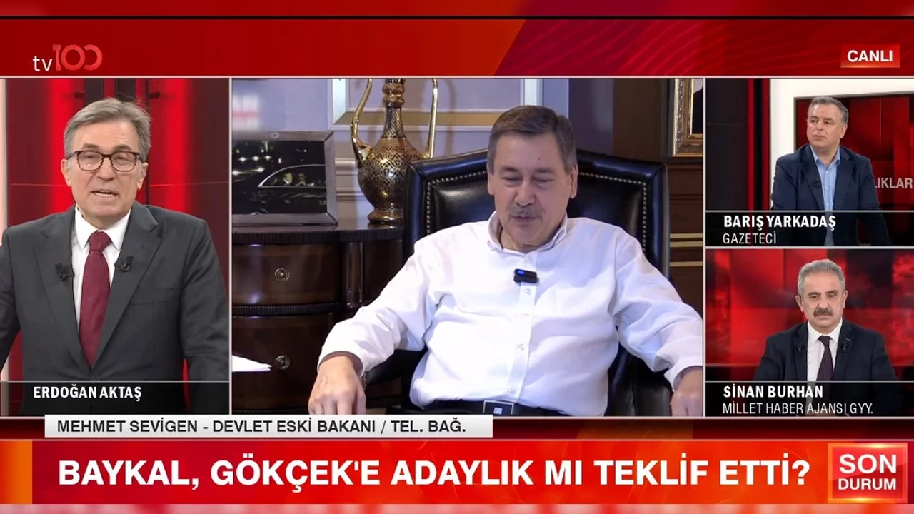 Eski CHP’li Bakan Sevigen’den Çarpıcı Çıkış: ‘Mansur mu Melih mi Deseler Melih Derim’