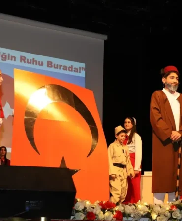 Gölbaşı’nda İstiklal Marşı Kutlaması