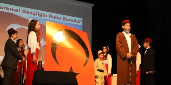 Gölbaşı’nda İstiklal Marşı Kutlaması