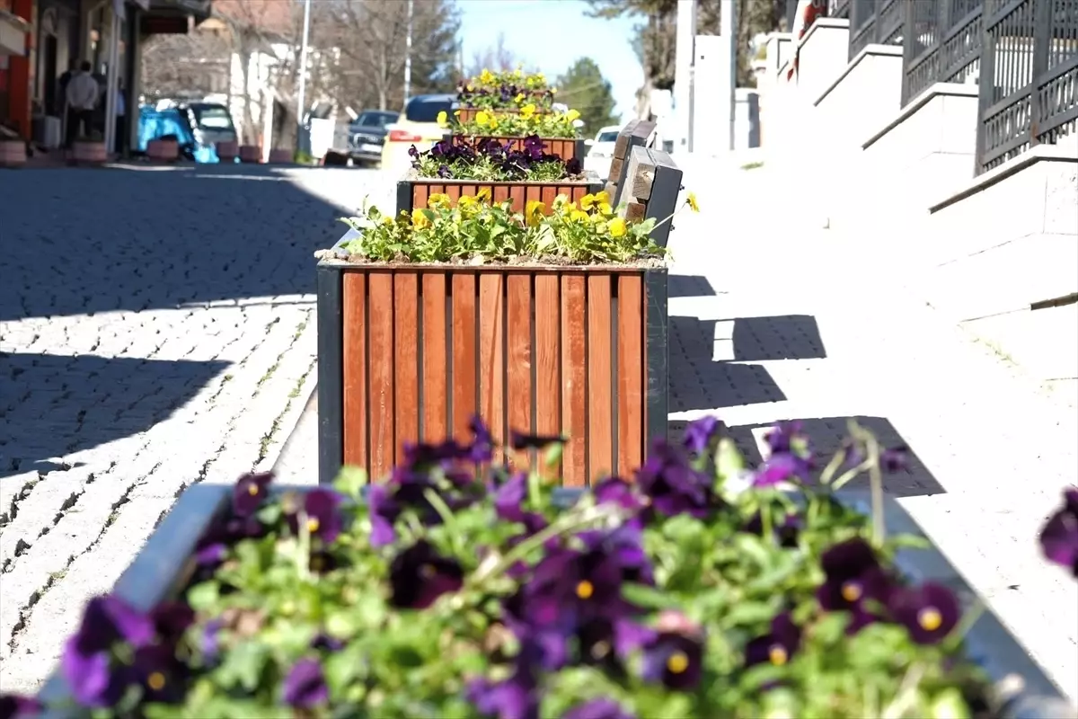 Güdül’de Çiçek Dikimi Devam Ediyor