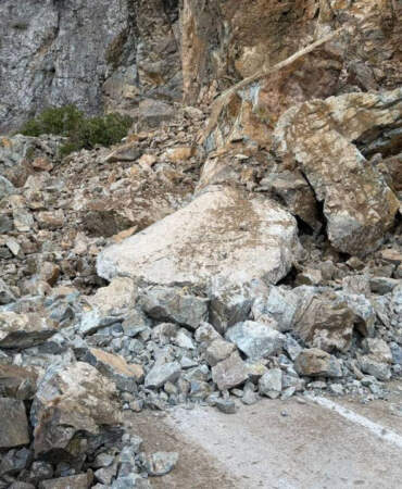 Gümüşhane-Giresun Kara Yolu Ulaşıma Kapandı