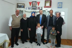 İçişleri Bakanı Çiftçi, iftarda şehit ailesi ile bir araya geldi