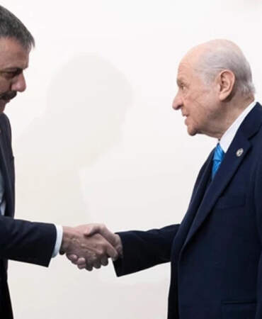 İçişleri Bakanı Mustafa Çiftçi, MHP Lideri Bahçeli’yi TBMM’de Ziyaret Etti