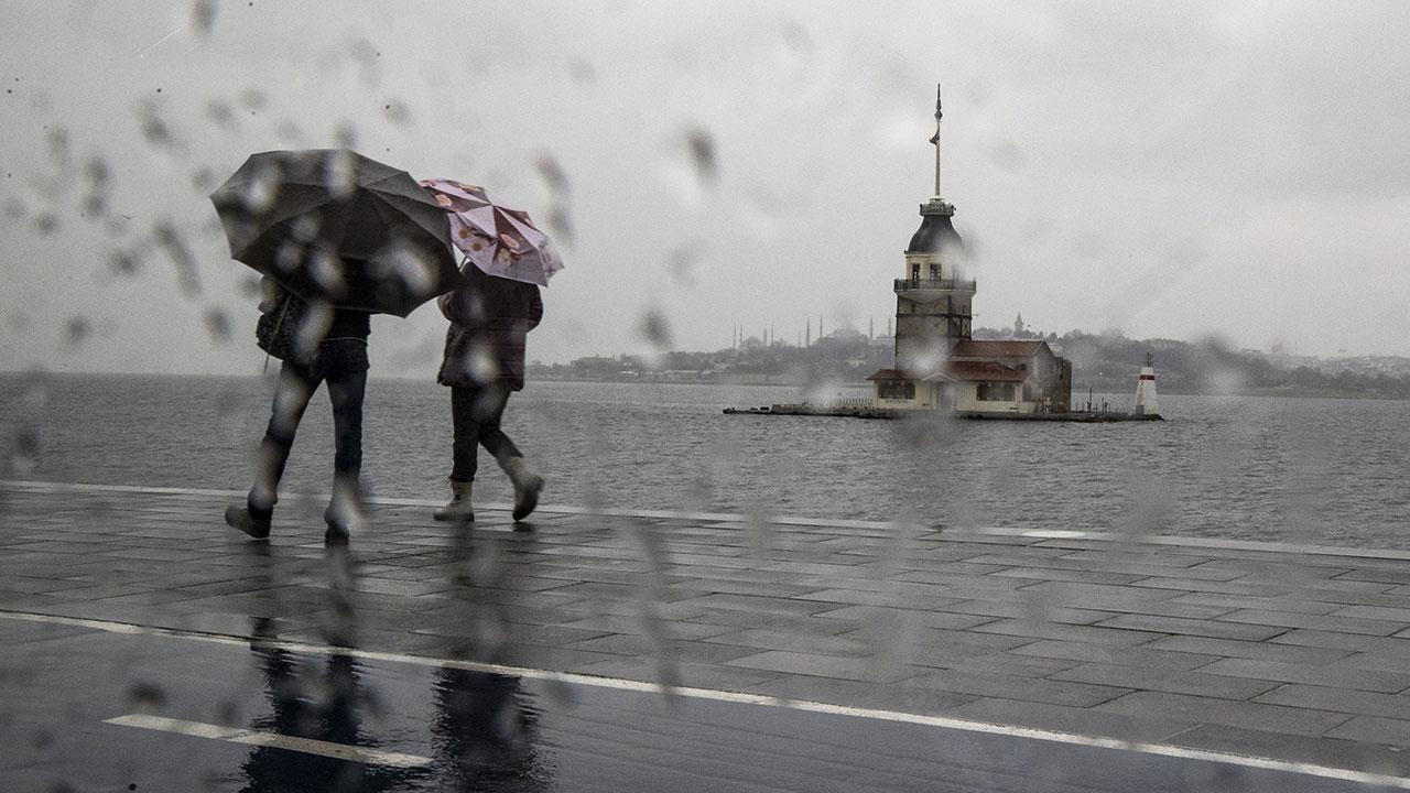 İstanbul için Sağanak Yağış Uyarısı