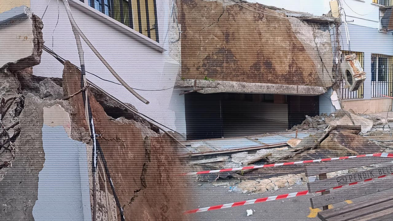 İstanbul Pendik’te İlkokulun Saçağı Çöktü! Öğrencilerin Derste Olması Faciayı Önledi