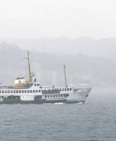 Marmara’daki Feribot Seferlerine Olumsuz Hava Engeli