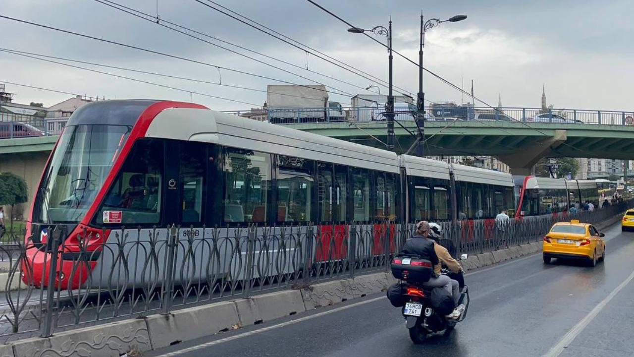 Kabataş-Bağcılar Tramvay Hattı’nda Arıza