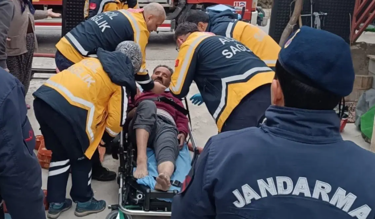 Konya’da Ev Yangını Can aldı… 1 Ölü, 1 Yaralı
