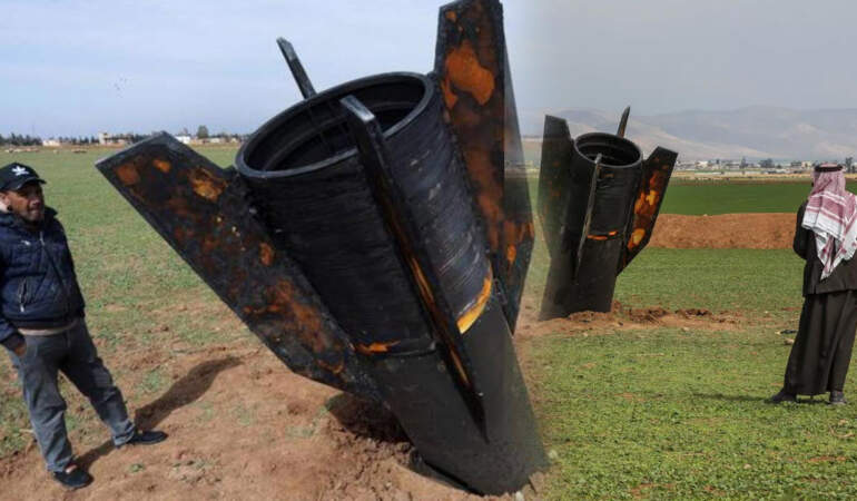 Mardin Nusaybin’e 2 km Uzaklıkta Olan Suriye’nin Kamışlı Kentine Füze Düştü