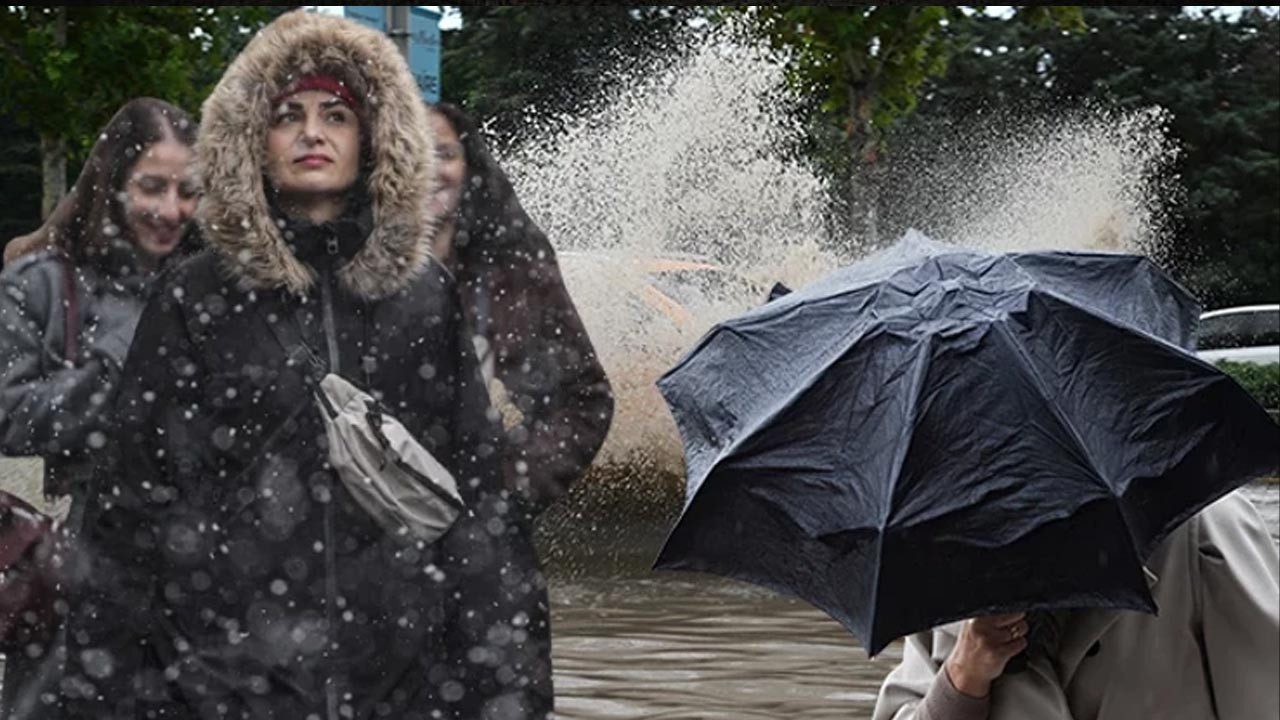 Meteorolojiden Uyarılar Peş Peşe Geldi: Kuvvetli Yağış, Yoğun Kar ve Fırtına Kapıda