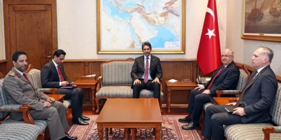 Bakan Güler, Katar Büyükelçisi’ni kabul etti