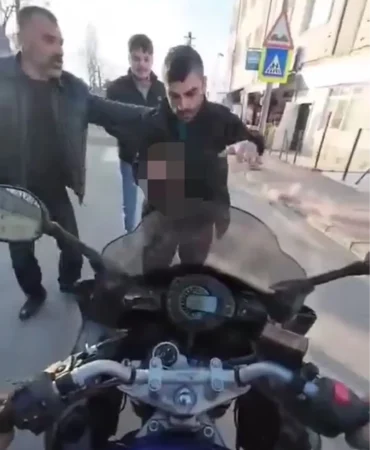 Ankara’da Motokurye Gasbedildi