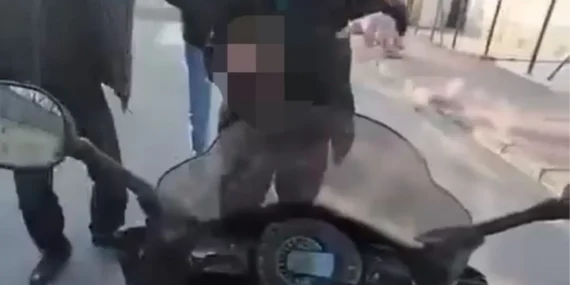 Ankara’da Motokurye Gasbedildi