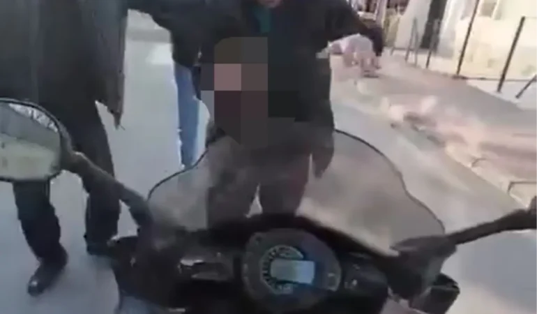 Ankara’da Motokurye Gasbedildi