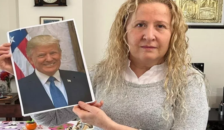 Necla Özmen, ABD’de Trump’a babalık davası açtı