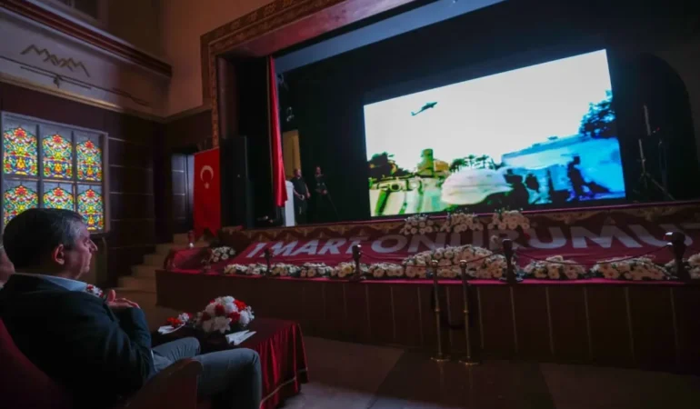 Özgür Özel, ‘1 Mart 2003 Direnişi’ belgesel gösterimine katıldı
