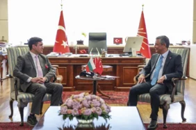 Özgür Özel, Bulgaristan Büyükelçisi’ni Kabul Etti