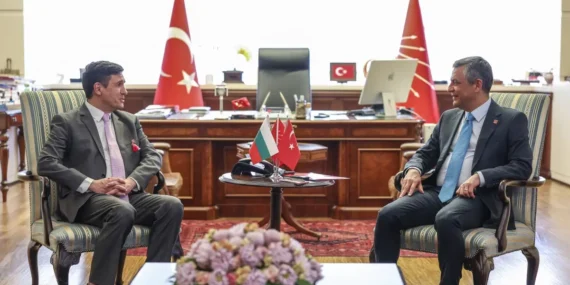Özgür Özel, Bulgaristan Büyükelçisi’ni Kabul Etti