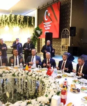Pursaklar Belediye Başkanı Çetin, şehit aileleri ve gazilerle iftar sofrasında buluştu