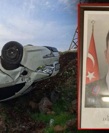 Şanlıurfa’da Devrilen Otomobildeki Uzman Çavuş Hayatını Kaybetti