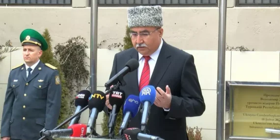 Ukrayna Askerleri Törende Anıldı