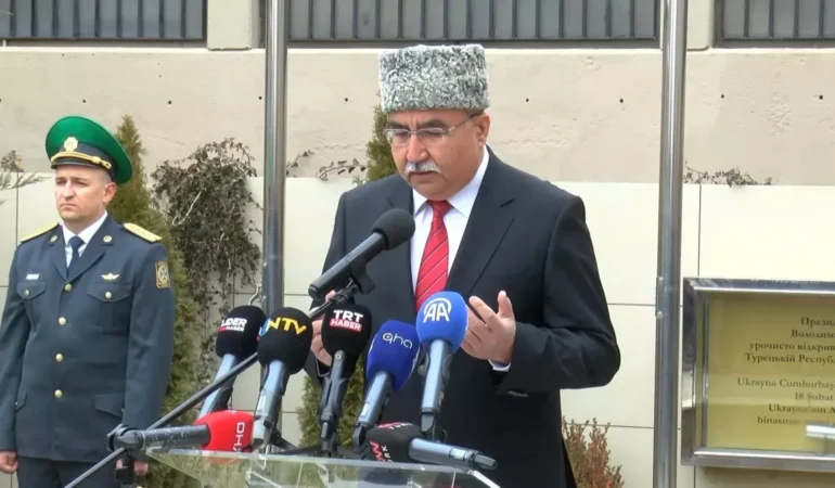 Ukrayna Askerleri Törende Anıldı