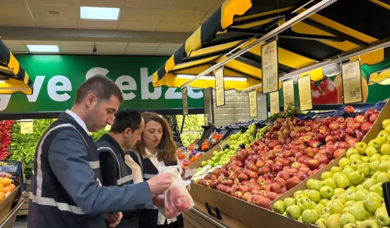 Ankara’da Market Denetimleri Sürmekte