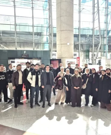 Gazzeli Öğrenciler Türkiye’ye Ulaştı