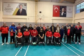 TMTF Başkanı Para Masa Tenisi Takımını Ziyaret Etti