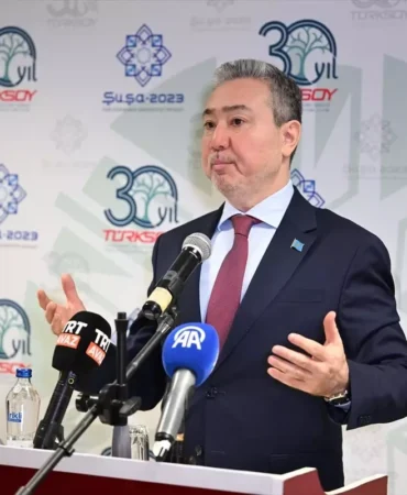TÜRKSOY’un ev sahipliğinde Ankara’da iftar verildi