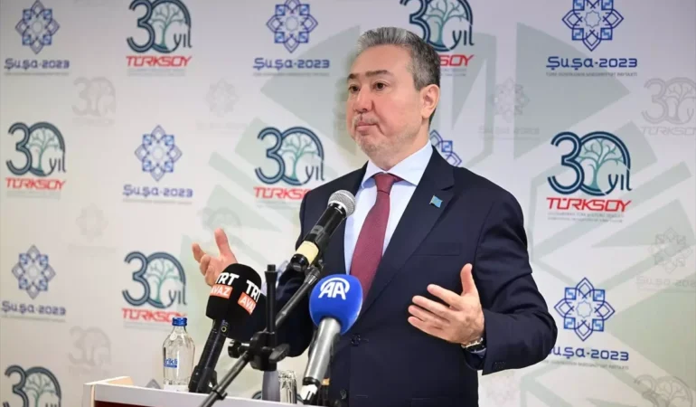TÜRKSOY’un ev sahipliğinde Ankara’da iftar verildi