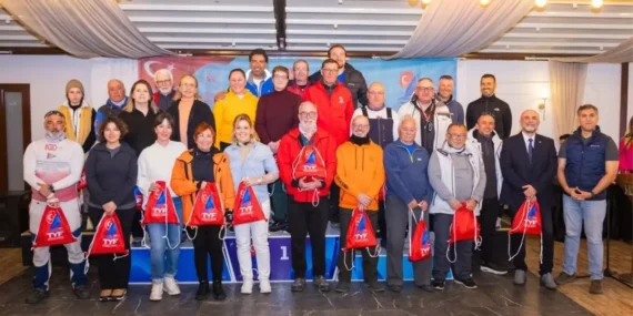 TYF Yelken Ligi 2’nci ayak Optimist Junior Türkiye Şampiyonası tamamlandı