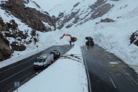 Van-Hakkari Yoluna Çığ Düştü! Araçlar Mahsur Kaldı