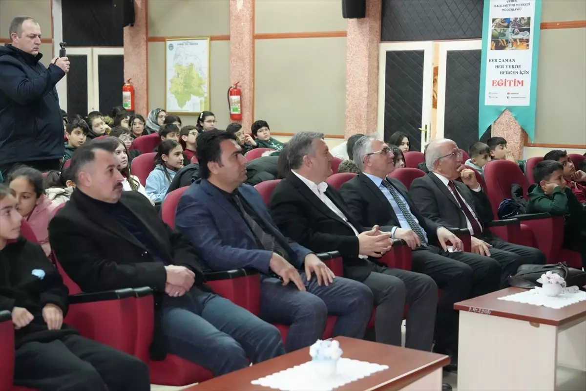 Sinan Yağmur Çubuk’ta Konferans Verdi