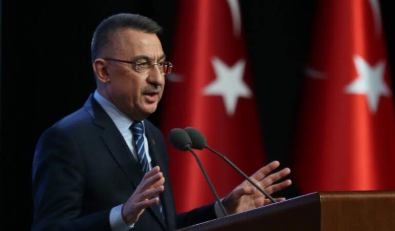 Fuat Oktay’dan Netanyahu’nun açıklamasına tepki: Cumhurbaşkanımızın adını ağzına almak kim, sen kim?