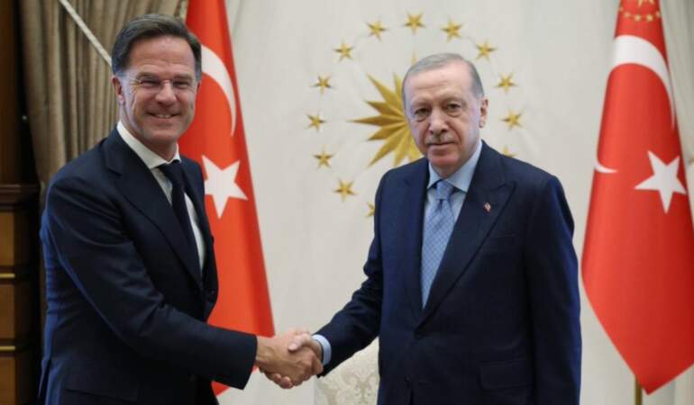 Cumhurbaşkanı Erdoğan, NATO Genel Sekreteri Rutte ile telefonda görüştü