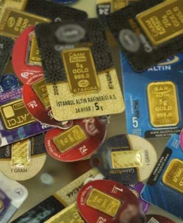 Altının gramı 6 bin 643 liradan işlem görüyor