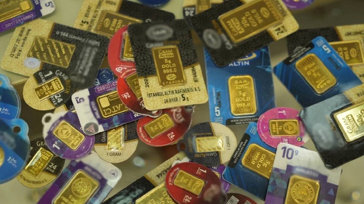 Gram altın 6 bin 823 liradan işlem görüyor