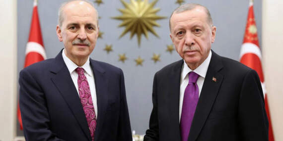 Cumhurbaşkanı Erdoğan ve Numan Kurtulmuş arasında sürpriz görüşme