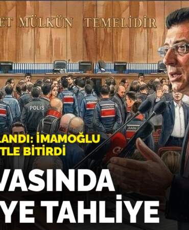 Ara karar açıklandı: İBB davasında 18 kişiye tahliye! İmamoğlu son sözünü ayetle bitirdi