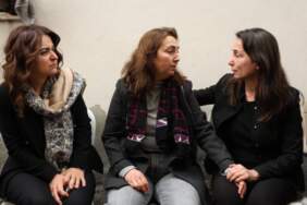 Figen Yüksekdağ ağabeyinin cenaze törenine katıldı