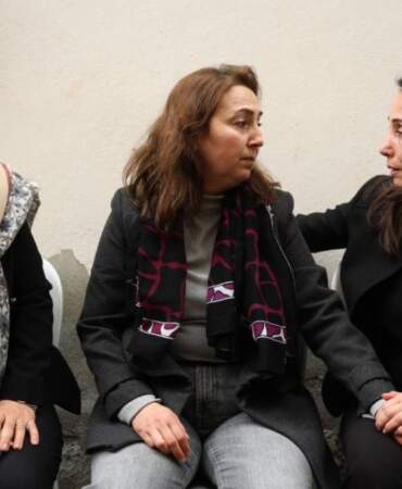 Figen Yüksekdağ ağabeyinin cenaze törenine katıldı