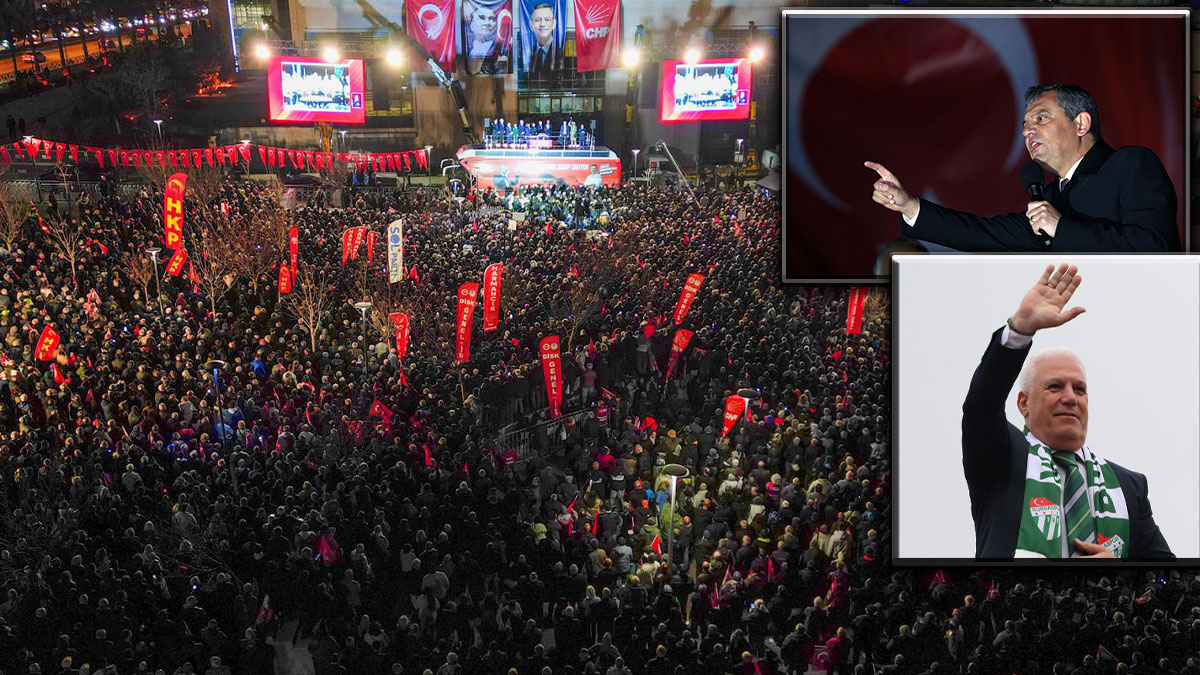CHP’den Bursa mitingi: Mustafa Bozbey’in tek suçu şantajlara teslim olmamasıdır