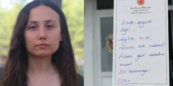 Cezaevindeki Esra Işık’tan mesaj: Akbelen, güzel memleketime emanet, biz kazanacağız