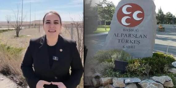 Ayyüce Türkeş’in babası Alparslan Türkeş’in mezarına ziyaretine engel: “Koruma polisim gözümün önünde dövüldü”