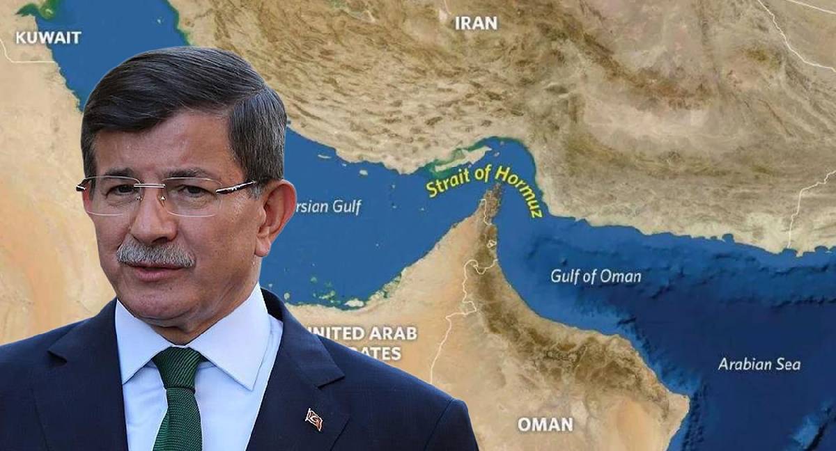Davutoğlu’ndan “Hürmüz Boğazı” için dört ülkeden oluşacak koalisyon önerisi