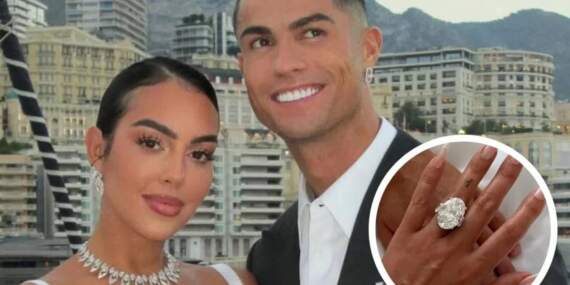 Cristiano Ronaldo’dan milyonluk hediye!  Georgina Rodríguez’in dev pırlantası ağızları açık bıraktı